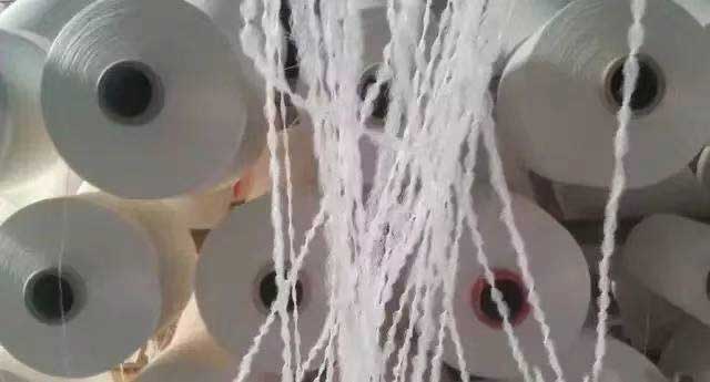 可染净色弹力仿棉纱线